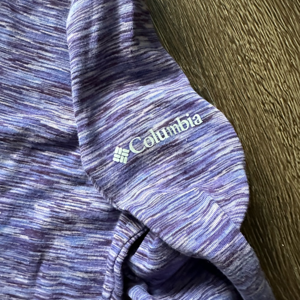 Columbia Purple half Zip Jacket - Picture 3 of 5